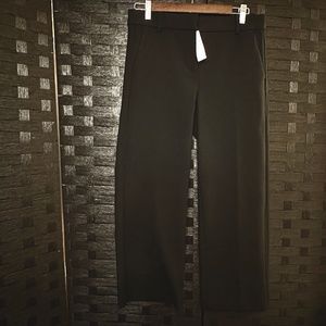 NWT - J Crew high-rise Peyton wide-leg pant in four-season stretch-BLK-Size 6R